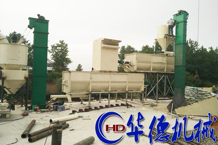 河北邯郸氢氧化钙设备生产现场